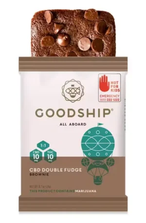 Goodship CBD Double Fudge Brownies EU