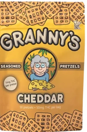 Granny's Seasoned Cheddar Pretzels EU