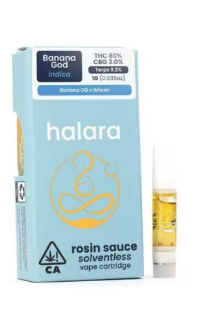 Halara Solventless Rosin Sauce Vape Cart
