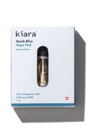 Kiara Quick Bliss CBD Vape Cartridge 1g