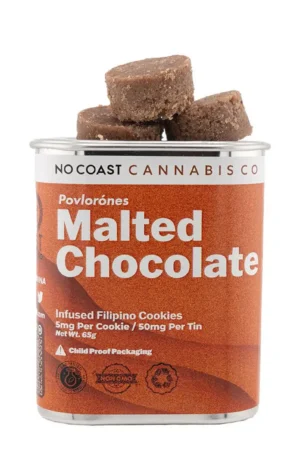 Malted THC Chocolate Crumble Cookies EU
