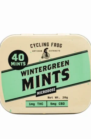 THC - CBD Wintergreen Mints EU