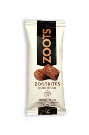 ZootBites Caramel Espresso Brownies 60mg